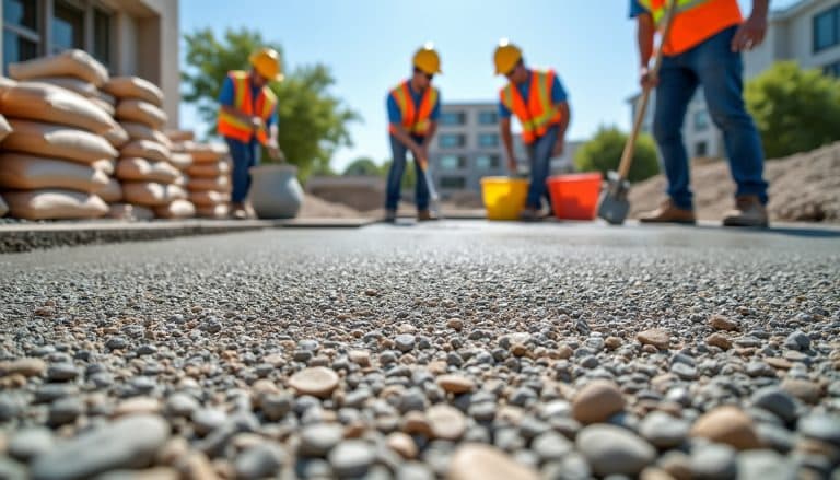 Prix du béton désactivé au m2 : combien il en faut