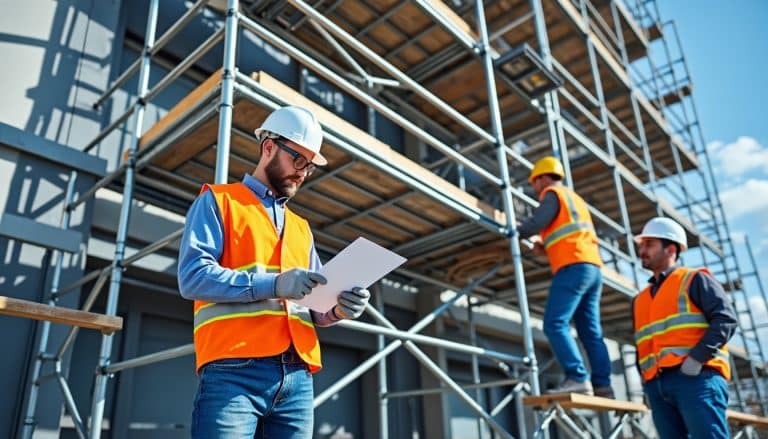 Échafaudage : montage, vérification et personnes habilitées