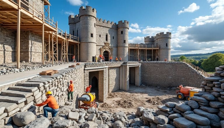 Gros oeuvre au chateau d'allister : coût et durée