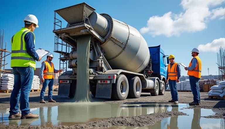 Prix d'une toupie de béton : les repères de coût et de durée